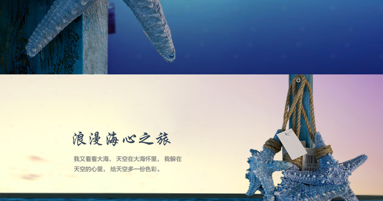 Snnei 阳光海岸丰收海星 创意家居墙饰壁饰 墙上装饰品壁挂