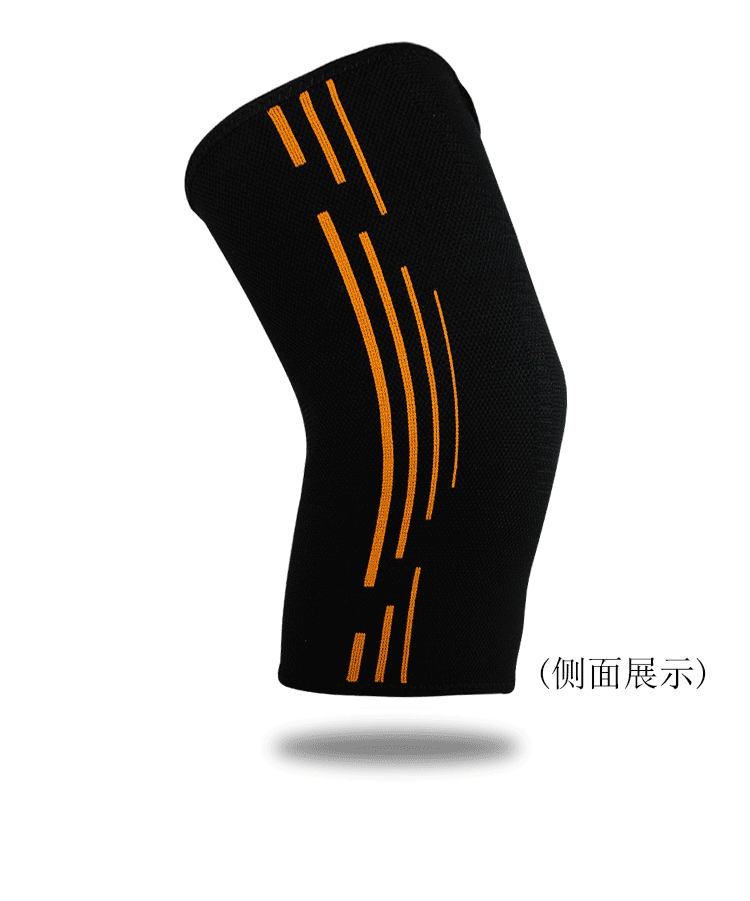李宁lining高伸缩运动保暖护膝高弹力针织护膝单只装男女款 805-4(炭