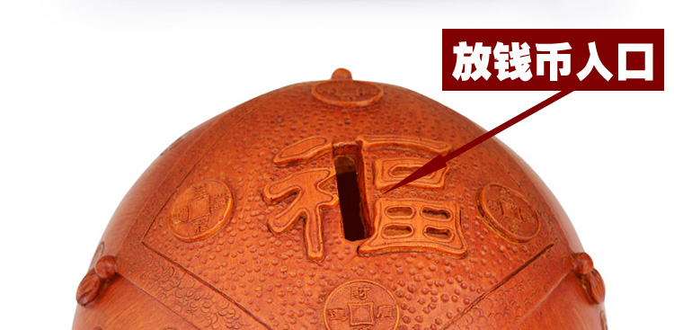 
                                        聚善缘 存钱罐生肖猪摆件 家居客厅装饰摆件 乔迁开业礼品可爱创意下朋友心爱礼品手工工艺品 金黄色                