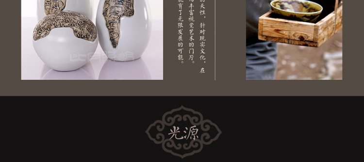 比月照明 现代中式卧室床头书桌角几创意礼品温馨景德镇陶瓷护眼灯学生台灯3568