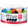 Effective (deli) 0520 fashion beautiful color package plastic pencil sharpener 36 / tube color random
Effective (deli) 0520 fashion beautiful color package plastic pencil sharpener 36 / tube color random
