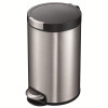 【Jingdong Supermarket】 Yike (EKO) Classic series Stainless steel pedal trash cans Mute home kitchen bathroom room hotel with cover clamshell trash cans 9624MT sand steel 7L
【Jingdong Supermarket】 Yike (EKO) Classic series Stainless steel pedal trash cans Mute home kitchen bathroom room hotel with cover clamshell trash cans 9624MT sand steel 7L