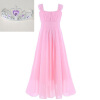 9Colors Girls Princess Dress Подростковые дети Свадьбы Одежда Вечерняя формальная вечерняя одежда