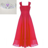 9Colors Girls Princess Dress Подростковые дети Свадьбы Одежда Вечерняя формальная вечерняя одежда