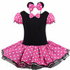 Baby Kids Dress Minnie Mouse Party Необычные костюмы Cosplay Girls Ballet Tutu Dress + Ear Headband Girl Polka Dot Clothing Girl Dress 2017 trolls wig dresses set children costumes for girls carnival kids princess summer girl dress trolls cosplay party clothes