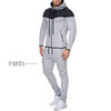 New Men' Fashion 2 Parts Hooded Sweatshirt and Sport Pants Set floral baby girls clothes long sleeve sweatshirt pants outfits 2pcs hooded clothes set