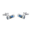 Yoursfs® Песочный таймер Песочные часы Cufflinks для дизайна ювелирных изделий для мужчин с подарочной коробкой 3 обнаженный песочный