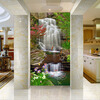 Обои для рабочего стола 3D Waterfall Входной фон Wall Decor Wall Painting Природа Пейзаж Обои Murales De Pared 3D бумажные обои covers wall coverings textures 81 quartz