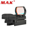 Новое прибытие 1x22-33mm Multi 4 Reticle Electro Red Dot Sight Riflescope с креплением для 20-мм рейки E riflescope 4x32 compact scope fiber sight sports for 20mm rail red dot sight hunting