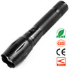 Zoom LED Flashlight CREE T6 High Power Telescopic 18650 Rechargeable Torch 1000 Lumens 10W Waterproof Portable Light zoom led flashlight 18650 rechargeable cree t6 high power police flashlight camping portable light cycling bicycle torch