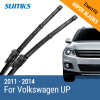 SUMKS Wiper Blades for Volkswagen UP 24&16 Fit Push Button Arms 2011 2012 2013 2014 wiper blades for volkswagen passat b7 24