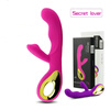 Новый Wave Messenger USB Charge AV Rod Rabbit Dildo Vibrator Двойной вибрационный G Spot Sex Toy для женщин Взрослый секс-игрушка Sex Products pretty love 10 frequency vibrating dildo strapon silicone vibrator sex toys for woman sex machine g spot vibrators for women