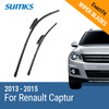 SUMKS Wiper Blades for Renault Captur 26&16 Fit Bayonet Arms 2013 2014 2015 2016 2017 2018 auto paper auto take up reel system for all roland sj sc fj sp300 540 640 740 vj1000