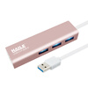 Le Hai (Хайле) HU-301Y USB2.0 проводной Fast Ethernet USB в кабель RJ45 интерфейс Apple Mac Pro ноутбуков Внешний LAN конвертер Silver capshi usb внешний сетевой адаптер ethernet lan без диска конвертер адаптер подходит для apple ноутбуков macbook pro air