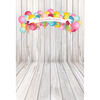 Nice Headress Happy Birthday Background 5 * 7FT Vinyl Fabric Cloth Цифровая печать Photo Studio Backdrop S-3059 kate photo background birthday custom photography backdrop unicorn party backdrop pink and white striped backdrop