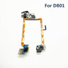 Dock Connector For LG Optimus G2 D800 D801 Charger Charging Port USB Flex Cable Repair Headphone Jack Microphone Free Shipping free shipping 1 2m pieces ofc silver plated headphone cable for hd580 hd600 hd650 headphone
