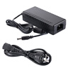COOLM AC DC 24V 4A Power adapter Supply 96W Charger 5.5mm x 2.5mm + US / AU / EU / UK Cable Cord Высокое качество с новой микросхемой IC 1mean well original hvg 100 24b 24v 4aa meanwell hvg 100 24v 96w single output led driver power supply b type