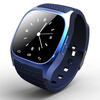 Смарт-часы Bluetooth-звонки Smartwatch Беспроводные водонепроницаемые спортивные часы со светодиодным Alitmeter Music Player шагомер для iOS Android