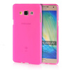 MOONCASE Transparent Soft Flexible Silicone Gel TPU Skin Shell Back ЧЕХОЛ ДЛЯ Samsung Galaxy A7 Hot Pink embossed tpu gel shell for ipod touch 5 6 girl in red dress