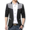 2016 Новое Прибытие Мужчины Blazer Тонкий Fit Костюмы Мода Марка Мужчины Бизнес Формальный Костюм Свободного Покроя Костюмы Тонкий Подходит Мужчин Джентльмен Костюм домашние костюмы
