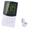 MyMei LCD Digital Indoor/Outdoor Thermometer Hygrometer Meter Temperature Humidity SC uni t a12t digital lcd thermometer hygrometer temperature humidity meter alarm clock weather station indoor outdoor instrument