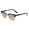 серия RayBan Ray Ban очки Club менеджер мужских и женских моделей в черном складная рамка синего градиента солнцезащитные очки покрытие линз RB2176 901S / 7Q 51мм ray ban солнцезащитные очки rb 2447 901