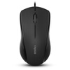Thunderbolt (Rapoo) N1200 Проводная мышь Mute Mouse Офисная мышь USB Мышь Ноутбук Мышь Черный мышь