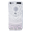 Белый шаблон Pattern Мягкий Тонкий TPU Резиновый Силиконовый гель Чехол для iPod Touch 5 embossed tpu gel shell for ipod touch 5 6 girl in red dress