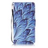 Blue Dazzle Дизайн PU кожа флип Обложка Кошелек для карты памяти чехол для Lenovo A6000 карты памяти
