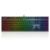 Rapo V700RGB Alloy Edition Symphony Backlight Game Механическая клавиатура Клавиатура с подсветкой Клавиатура Компьютерная клавиатура Ноутбук Клавиатура Black Green Axis rapo v500s backlight game механическая клавиатура с подсветкой клавиатура игровая клавиатура компьютерная клавиатура ноутбук клавиатура black green axis