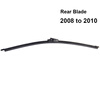 Wiper Blades for Volkswagen Touran 24&18 Fit Push Button Arms 2008 2009 2010 2011 2012 2013 2014 2015 wiper blades for volkswagen touran 24