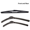 Wiper Blades for Mazda 3 Mk2 24&19 Fit Hook Arms 2009 2010 2011 2012 2013 wiper blades for mazda 3 24