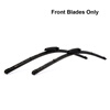Front & Rear Wiper Blades for Audi A4 B7 22+22 Fit Slider Arms 2004 2005 2006 2007 2008 car center console armrest cover stickers for audi a4 b6 b7 2002 2003 2004 2005 2006 2007 three colors car styling accessories