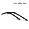 Wiper Blades for Citroen C4 30&26 Fit Push Button Arms 2010 2011 2012 2013 2014 2015 2016 car styling c4l day light 2013 2014 2015 2016 led free ship 2pcs elysee c4l fog lamp car covers picasso c quatre c4 c5 c4 l