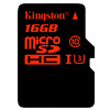 Кингстон (Kingston) 16GB UHS-I У3 Class10 TF (Micro SD) высокоскоростная карта памяти (скорость чтения 90 Мб / с записью 80Mb / с) sandisk 16gb скорость чтения 80mb s высокоскоростная sdhc карта памяти uhs i class10 sd карта