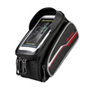 Sireck MTB велосипед мешок 6 Frame Touchscreen Велосипед Saddle Bag Велоспорт Передняя труба велосипеды Сумка Чехол для телефона велосипеды