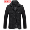 Футбольные куртки Jeep Jackets Мужские отвороты Slim Мужские куртки Дикие повседневные куртки куртки 17048ZJ66 Черный 3XL бойцовские куртки jeep jackets мужские бейсбольные воротнички чистый тонкий тонкий мужской куртки куртки куртки куртки 17121z7001 синий 3xl