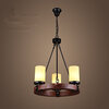 BOKT Industrial Edison Vintage Style 3-Light Kitchen Island Ceiling Kitchen Island Подвеска Осветительная арматура loft vintage lamp pendant light wood and iron industrial style indoor lighting ceiling restaurant bar light fixture