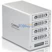 ORICO 3549rusi3-L all-aluminum four-position FireWire disk array cassette with LCD screen black