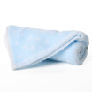 Gold cotton textured non-twist yarn satin cartoon children&39s small towel blue single E1171WH 48 255cm