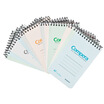 COMIX CSA7507 Spiral Stapler Notepad Soft Copy A7 50 sheets 12 colors
