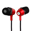 YAFOX DT-M042 earbud earphone earphone cable red