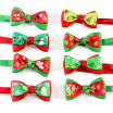 Corbata Para Mascotas De Navidad Bowknot Ajustable Collar Decorativo 8pcs  Lot Para Perros Y Gatos Accesorios Para El Festival De Aseo