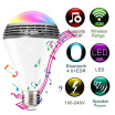 Bluelans Colorful Light Phone APP Control 8W E27 Bombilla LED Inteligente Lámpara De Altavoz Bluetooth