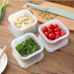 〖Follure〗Square Drain Sealed Box Ginger Garlic Onion Food Container Refrigerator Storage