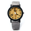 Feifan Male Quartz Watch With Big Number 8 Leather Band