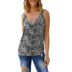 Mujer Camis Camiseta Sin Mangas Para Mujer 2020 Moda Mujer Chaleco Leopardo Tops Para Mujer Ropa De Moda