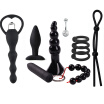 8 Piezas Juguetes Sexuales Para Parejas Sex Butt Plug Bead Anal Plug Penis Ring Bondage Kit Flirting Juegos Para Adultos Para Parejas