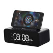 Altavoz Bluetooth Portátil Multifunción Soporte Para Teléfono Práctico Con Reloj Despertador LED Radio FM Música Inalámbrica Caja De Sonido