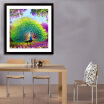 New DIY 5D Diamond Peacock Embroidery Painting Flower Cross Stitch Home Decoration